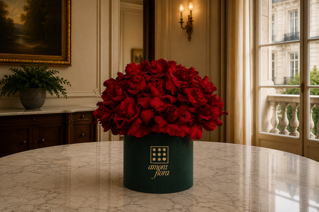 French Bloom Rose Box - Open Edition Large