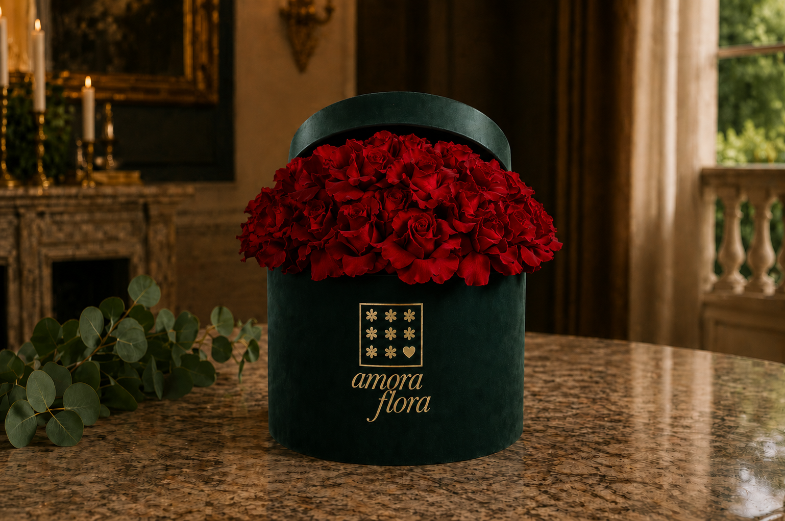 French Bloom Rose Box — Large